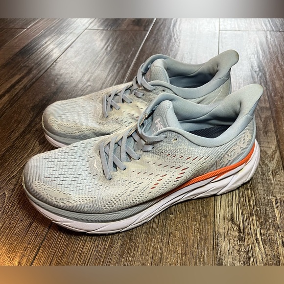 Hoka Clifton 8 in Blue Fog / Plein Air Running Sneakers Women’s Size 8.5 - Picture 3 of 9